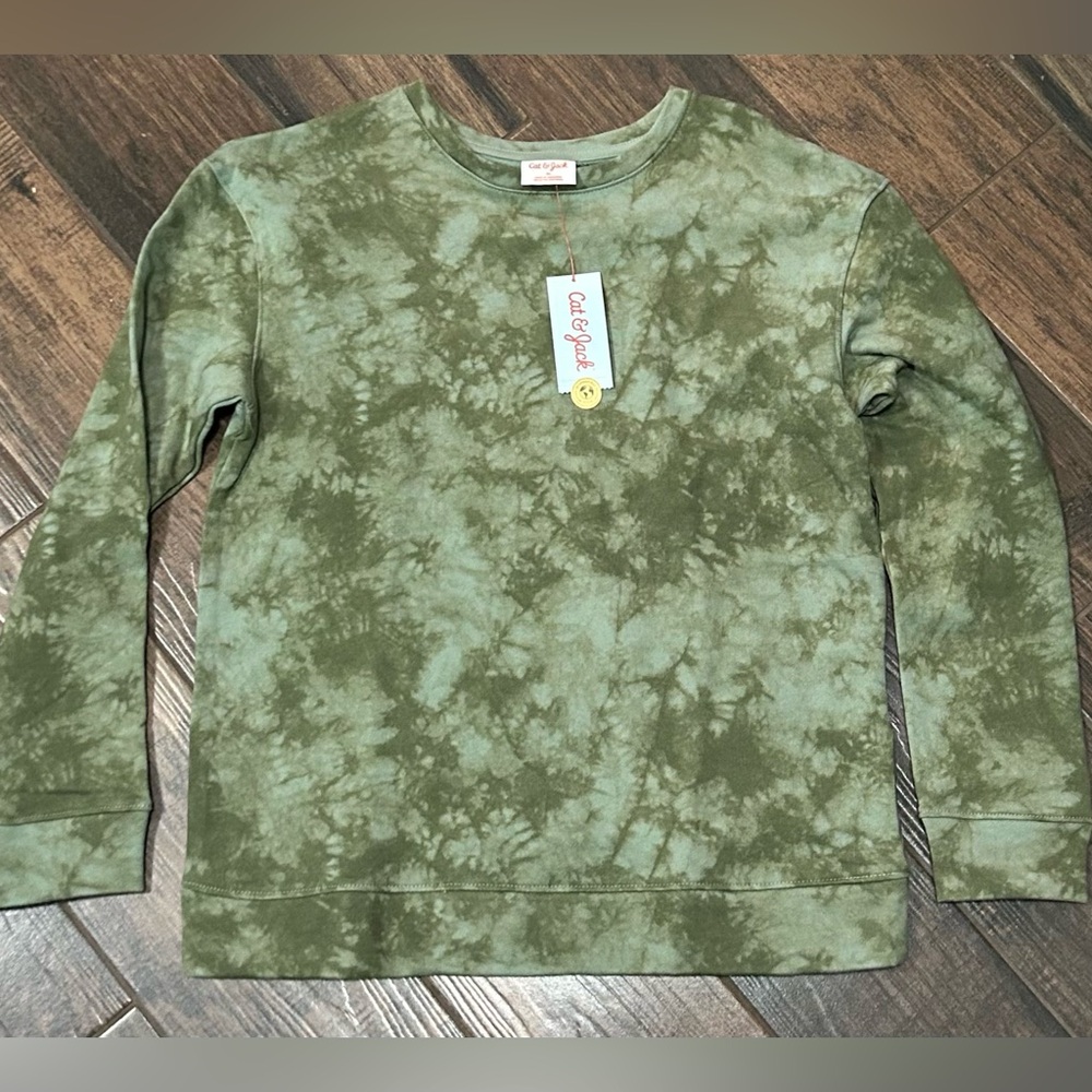 Cat & Jack Kids XL Tie-Dye Sweatshirt NWT